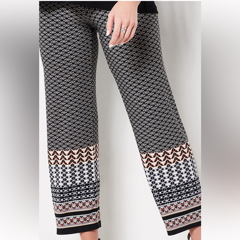 Susan Graver Wide-Leg Pants